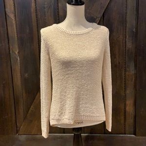 Jacqueline de Yong long sleeve cream knit top